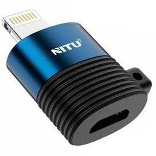 تبدیل micro USB لایتنینگ نیتو مدل NITU NT-CN12 MICRO TO IOS