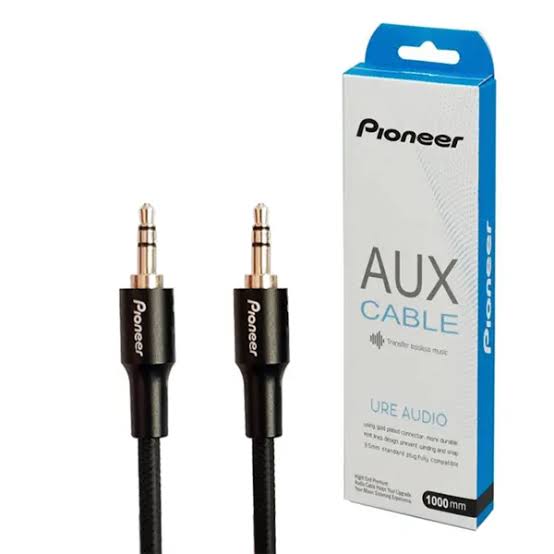 کابل AUX پایونر PIONEER با طول ۱ متر و روکش ژله‌ای TPE