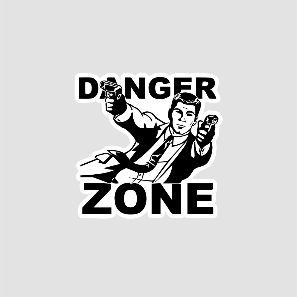 استیکر Danger Zone