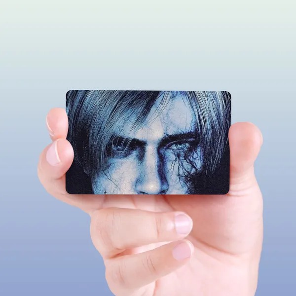 استیکر کارت Resident Evil Leon infected