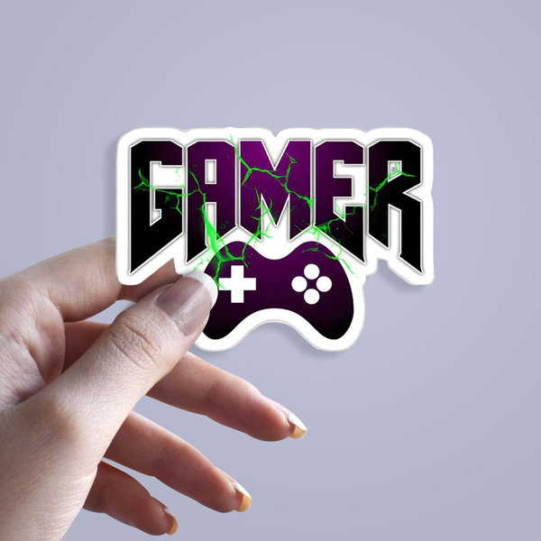 استیکر gamer Gamepad