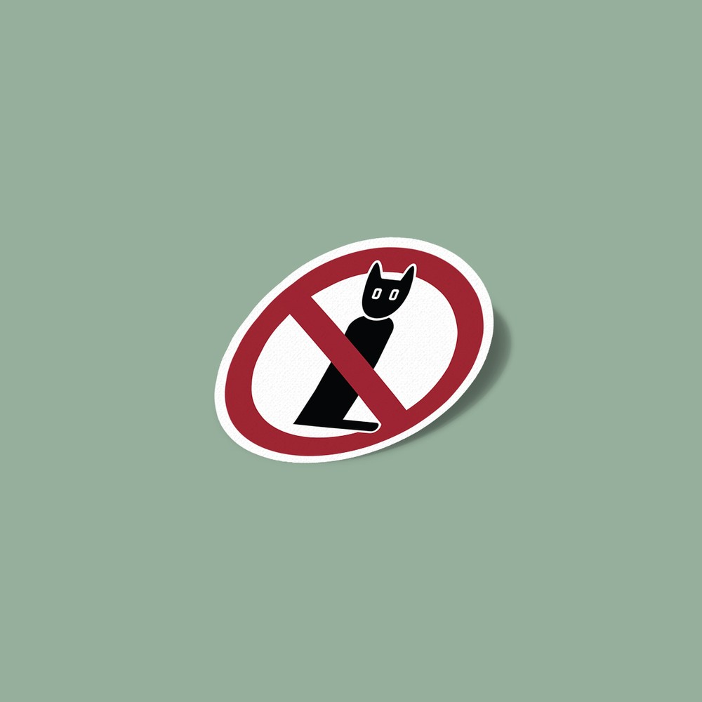 استیکر Meow Danger