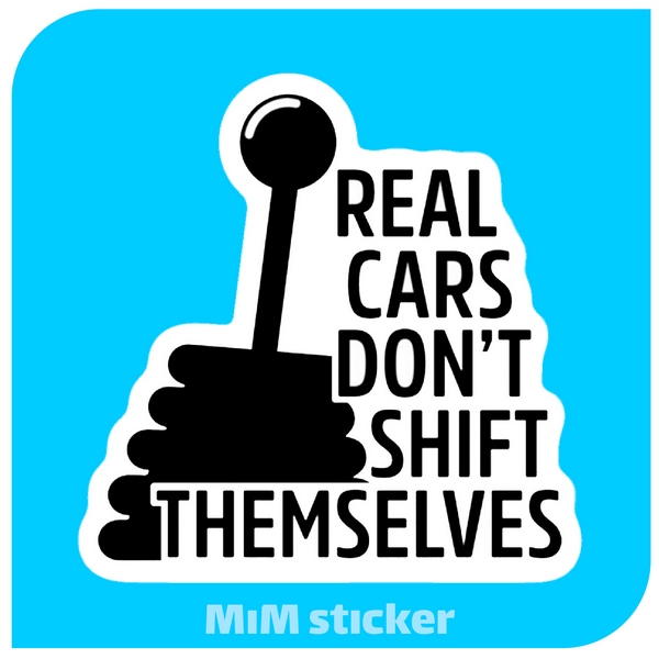 استیکر Dont shift