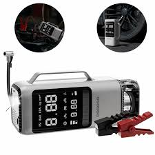Multi-Function Power tool PORODO جامپ استارتر و پاوربانک و vacuum cleaner 8000MA