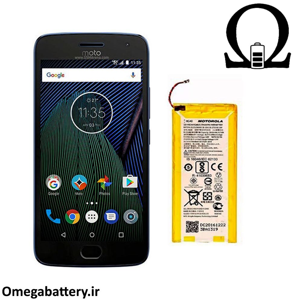 باتری اصلی گوشی موتورولا Motorola Moto G5 Plus HG40