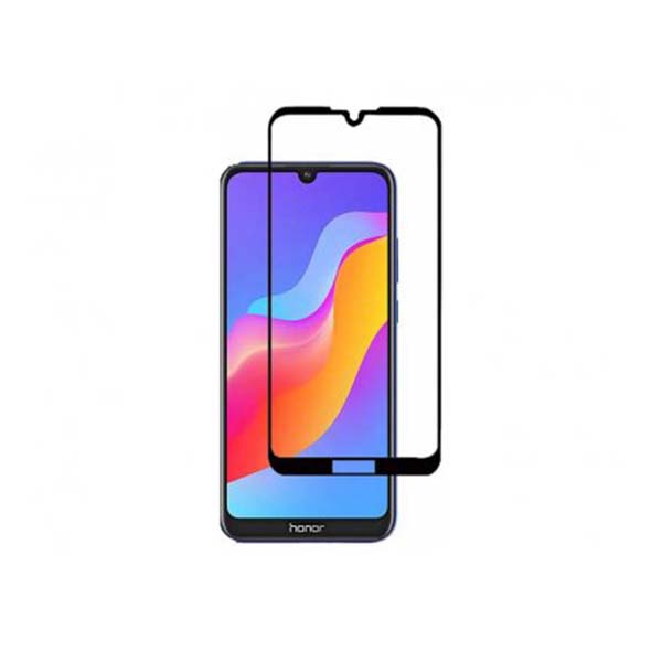 محافظ صفحه نمایش شیشه ای تمام چسب هواوی Full Glass Screen Protector Huawei Y5 2019 / Y5 Prime 2019 / Honor 8s