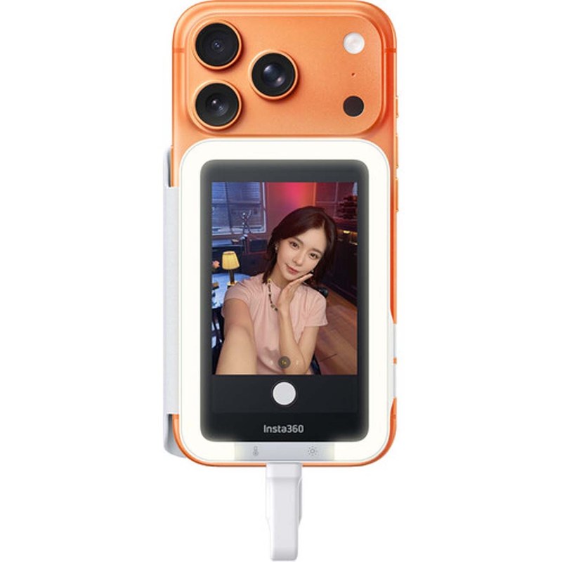 صفحه نمایش سلفی مگنتی Insta360 Snap Selfie Screen with LED Light