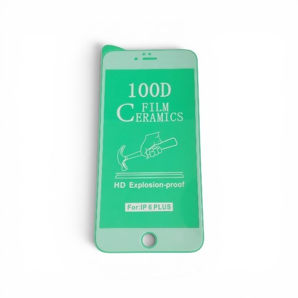 گلس سرامیکی آیفون 6 پلاس سفید | Ceramic Screen Protector for iPhone 6 Plus