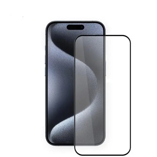 گلس تمام صفحه ایربگ دار آیفون iPhone 15 Plus