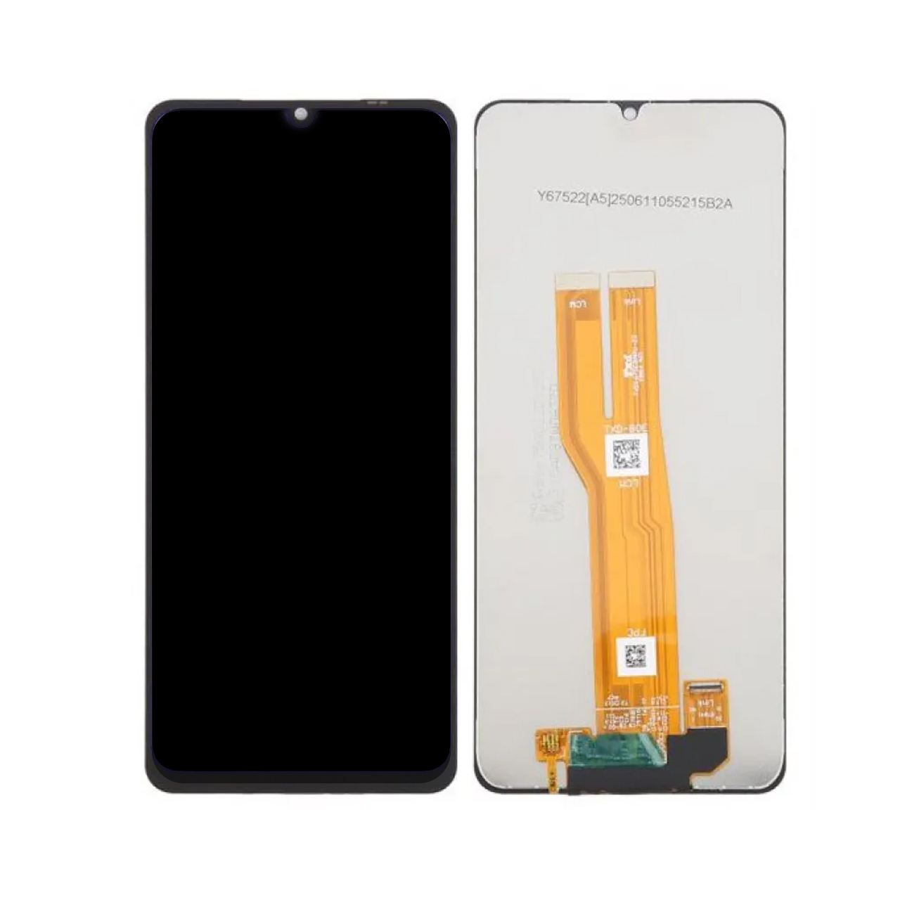 Touch & LCD Samsung A07 CHA - Black (Service Pack)