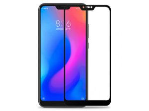 محافظ صفحه نمایش شیشه ای تمام چسب شیائومی Full Glass Screen Protector for Xiaomi Redmi 6 Pro