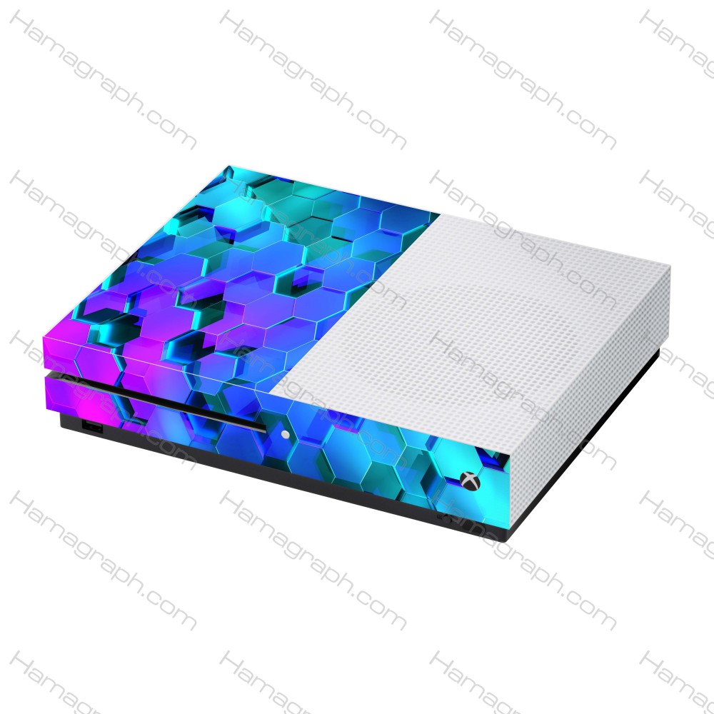 اسکین Xbox one / one s طرح purple tiled