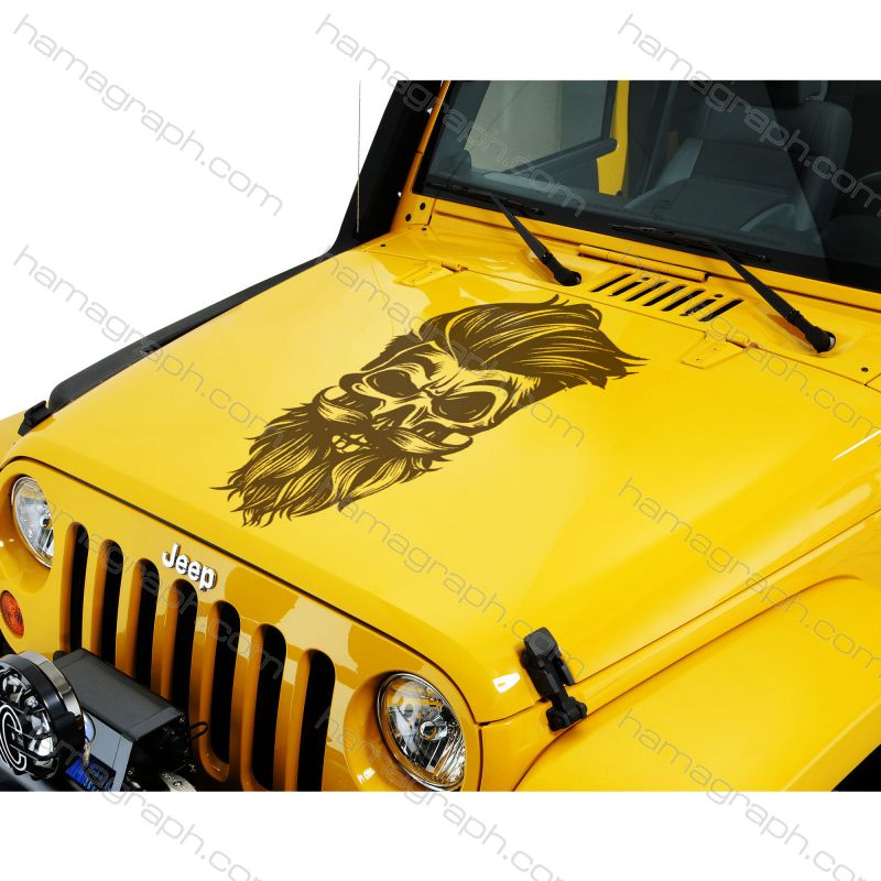 استیکر آفرود طرح king skull 2