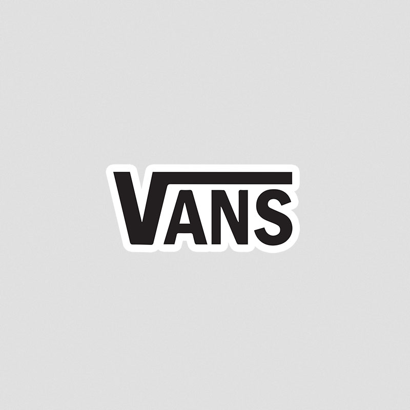 استیکر لوگوی Vans