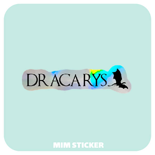 استیکر متالایز DR ACARYS