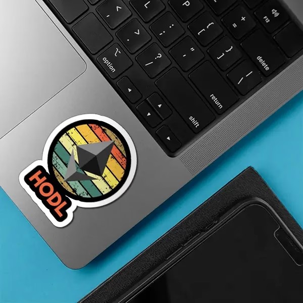 استیکر لپ تاپ طرح Trader 68