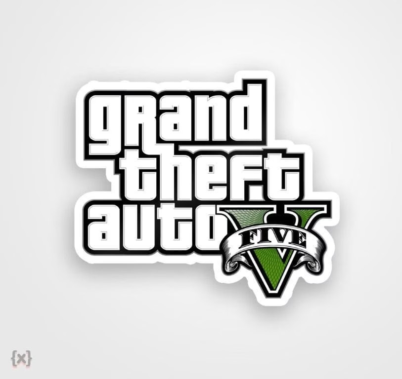 استیکر/ برچسب 23 GTA
