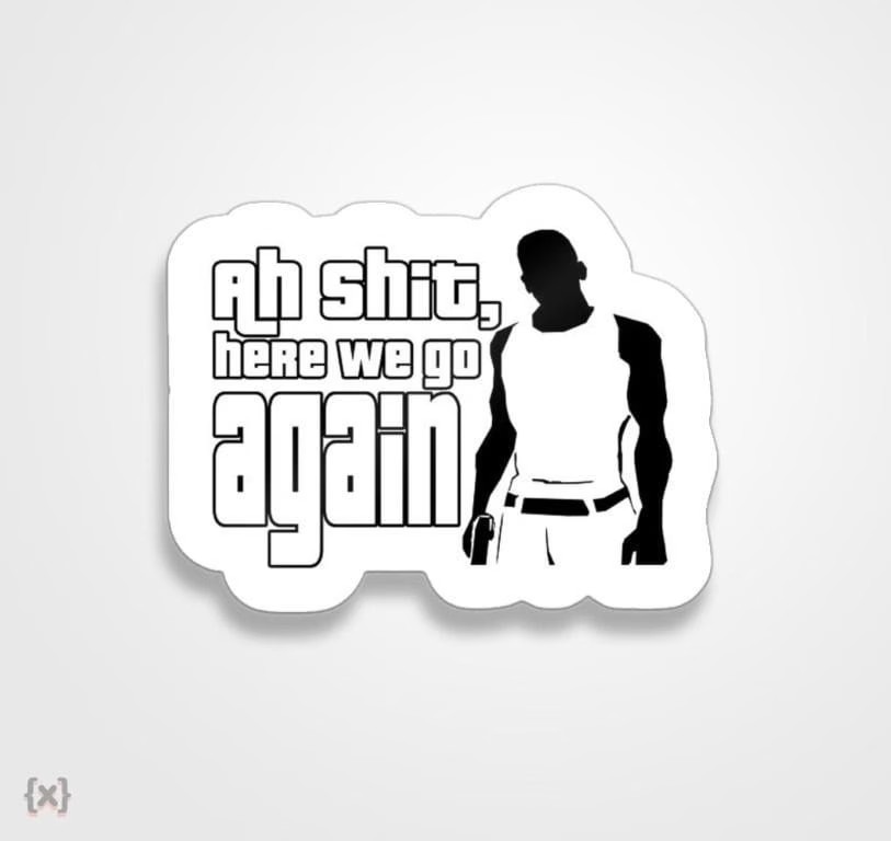 استیکر/ برچسب 12 GTA
