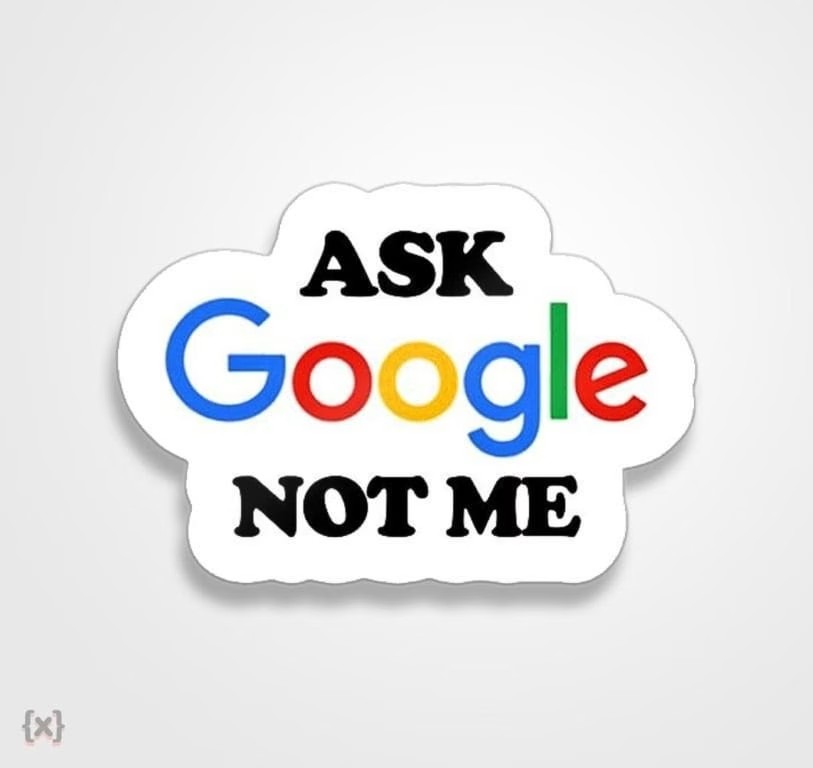 استیکر/ برچسب Google it