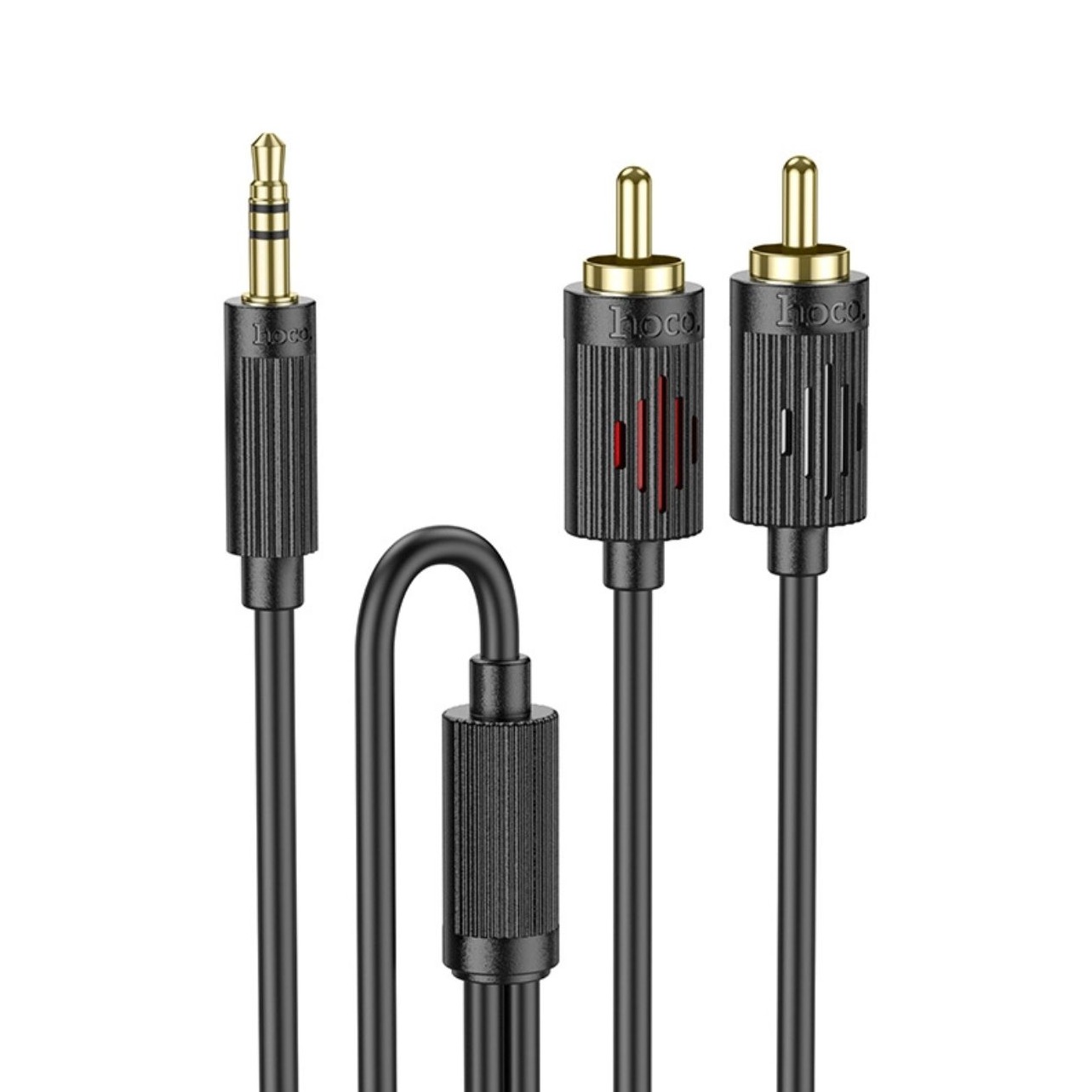 کابل صوتی 1 به 2 هوکو Hoco UPA28 1.5m Audio Cable