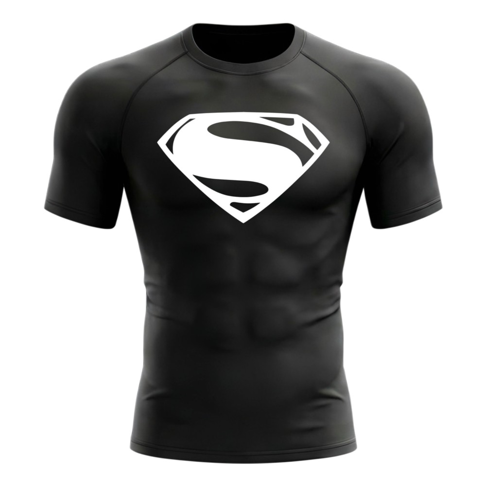 استرج آستین کوتاه SUPERMAN لوگو سفید