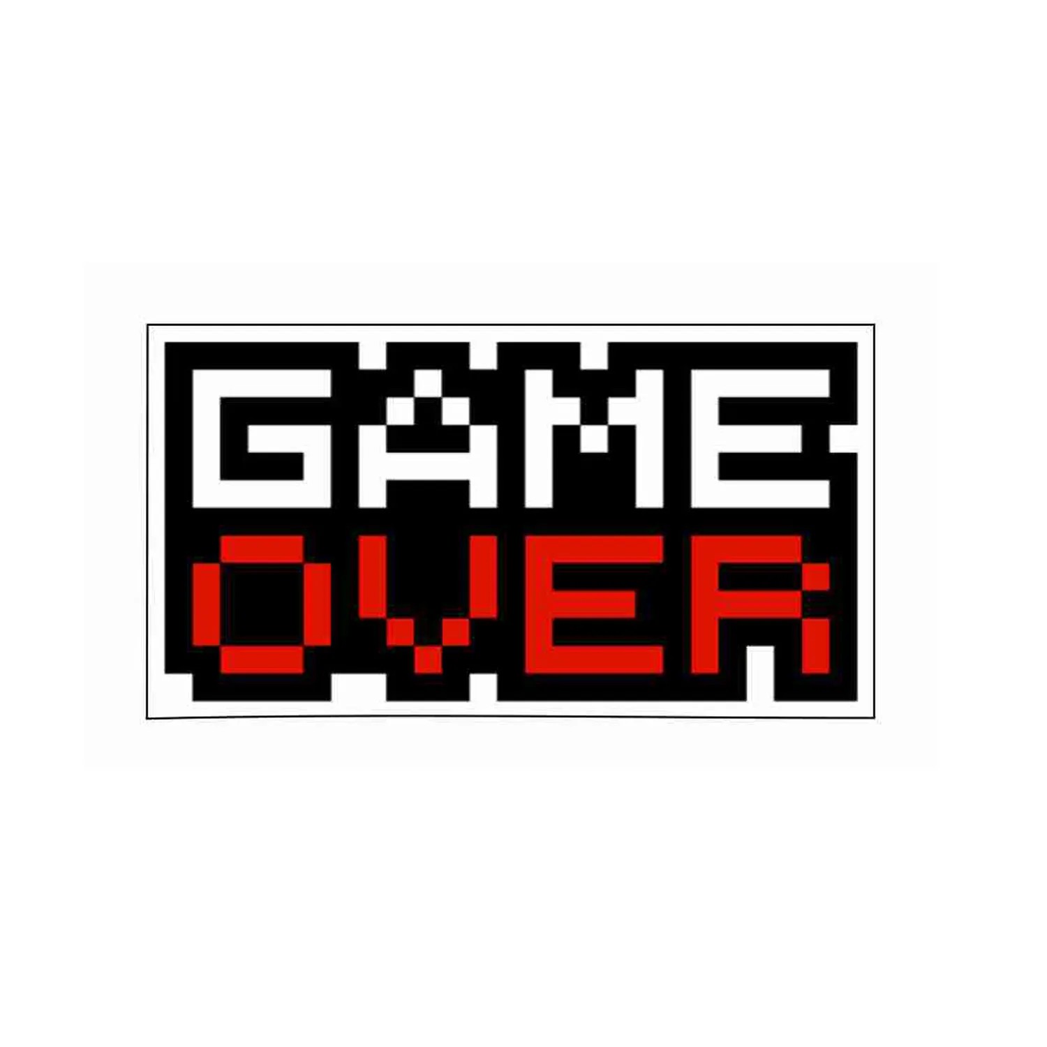 استیکر طرح GAME OVER کد 26
