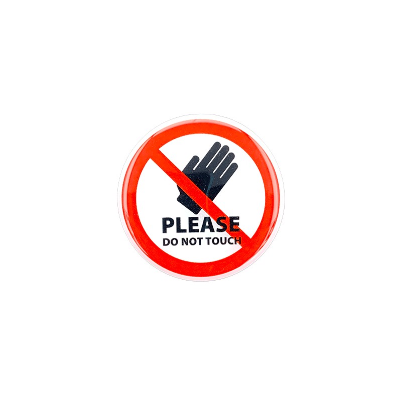 استیکر ژله ای Please Do Not Touch