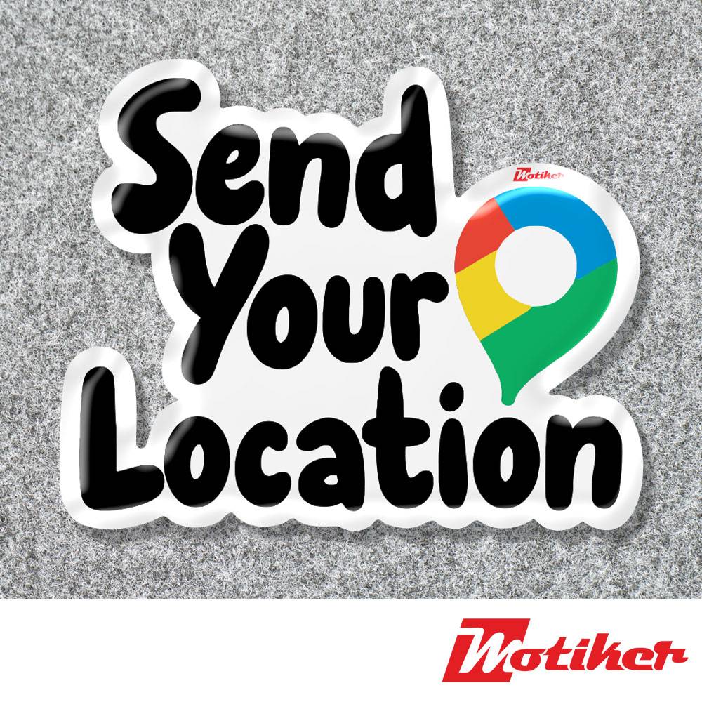 استیکر تزئینی Send Your Location