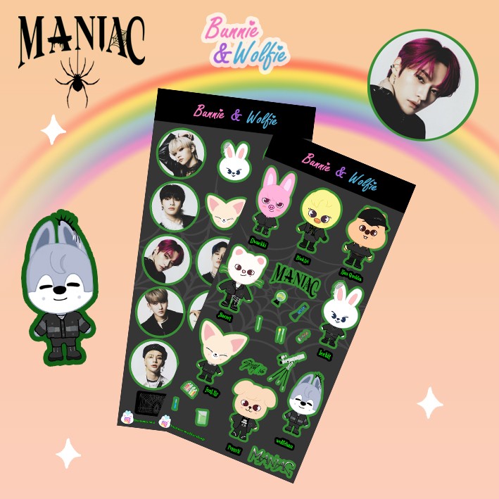 استیکر پک Maniac