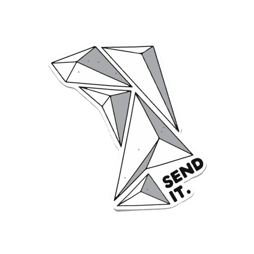 استیکر کاربن طرح send it