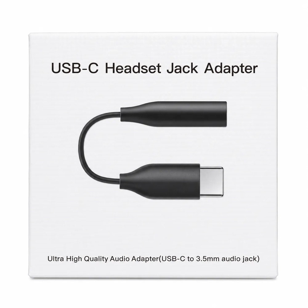 تبدیل USB Type-C به جک 3.5 میلی‌متری هدفون مدل USB-C Headset Jack Adapter