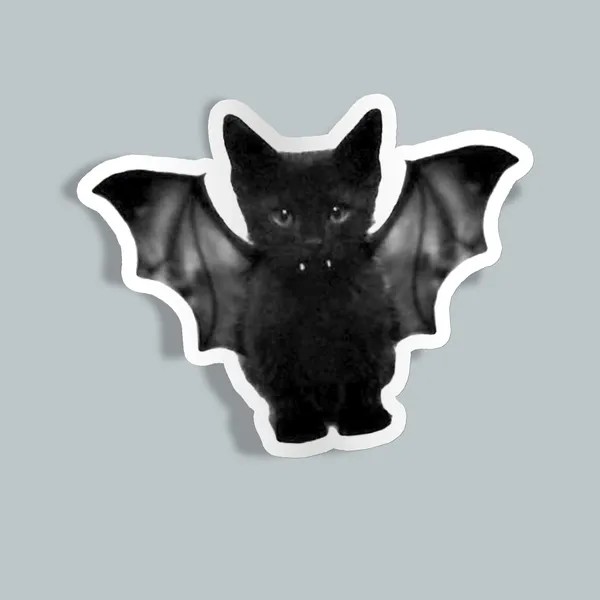 استیکر cat bat