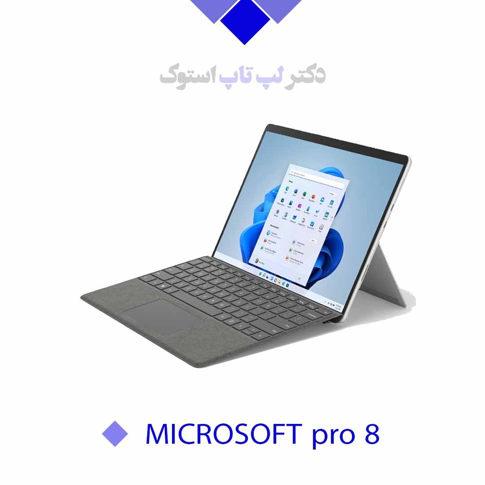 Microsoft Surface Pro 8 13 – INTEL CORE i5 1145G7 / 16GB RAM / 256GB SSD / Intel Iris Xe (Shared Graphics) / 13.0 INCH 2K TOUCH