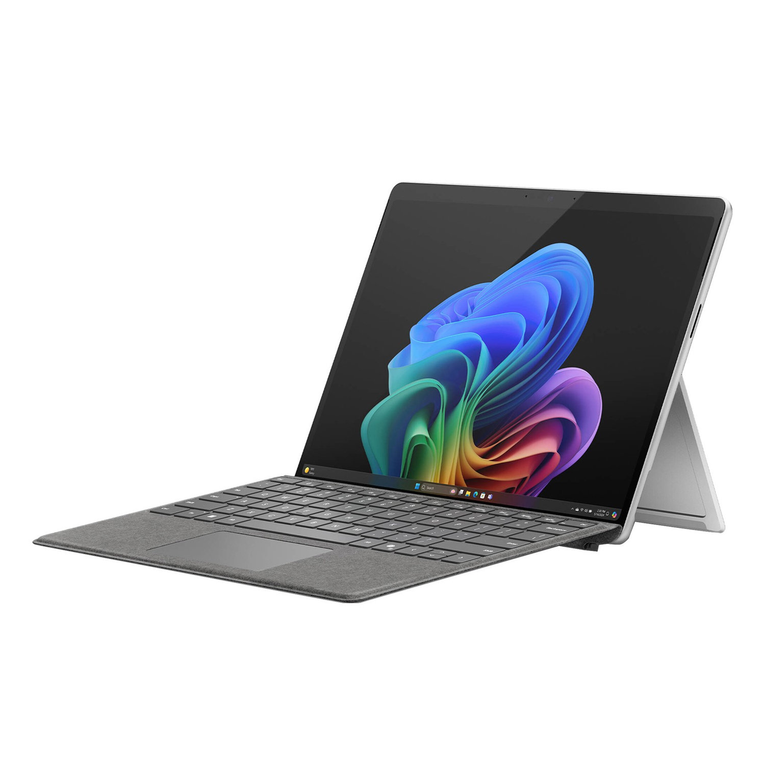 سرفیس پرو 13 اینچ Snapdragon X Elite رم 32GB هارد 1TB SSD مایکروسافت Surface Pro 11 نقره‌ای