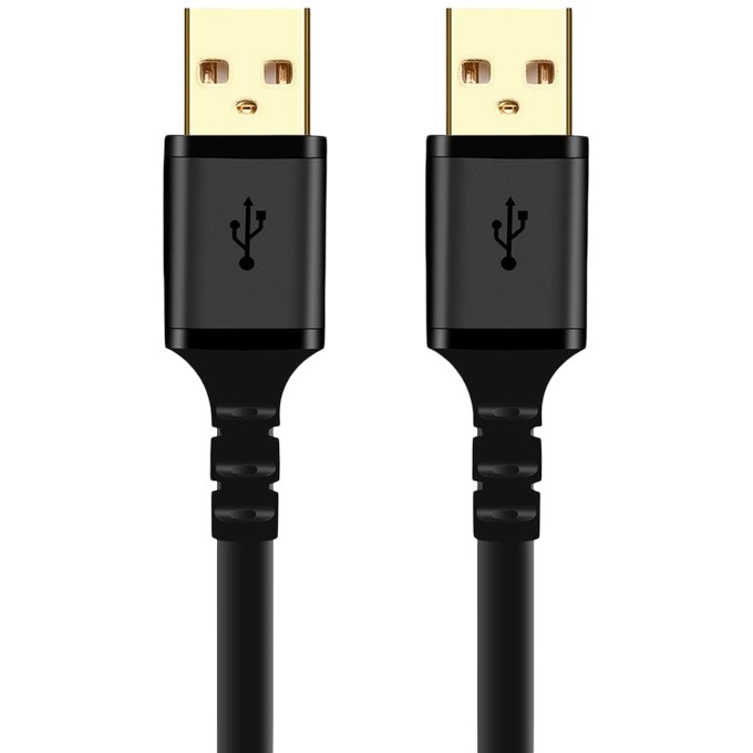 کابل USB2 AM to AM knet plus 1.5m