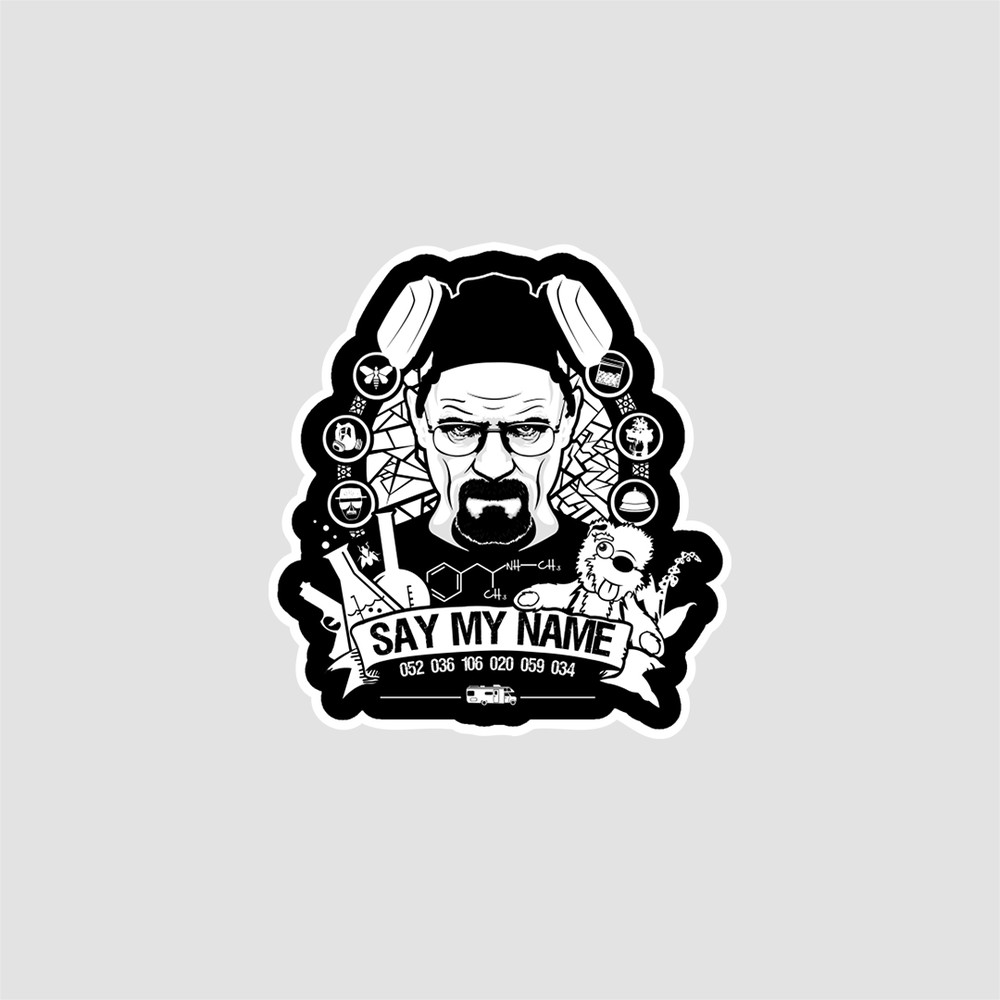 استیکر Breaking Bad Say My Name