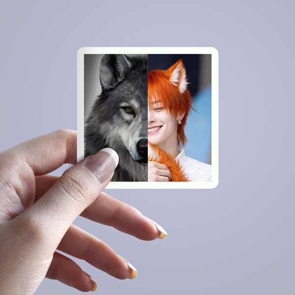 استیکر I.N skz fox