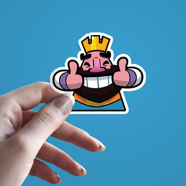 استیکر King thumbs up