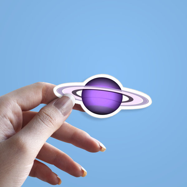 استیکر planet saturn