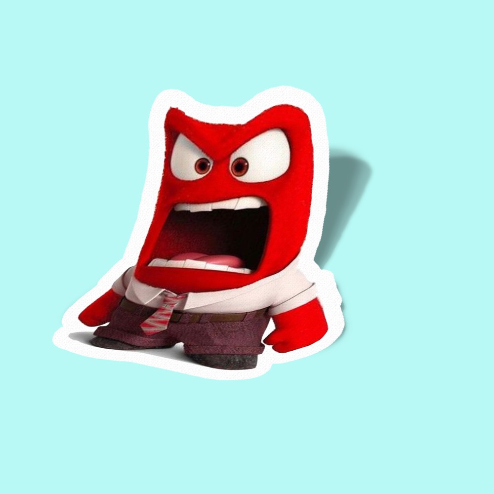 استیکر Inside Out-9 خشم