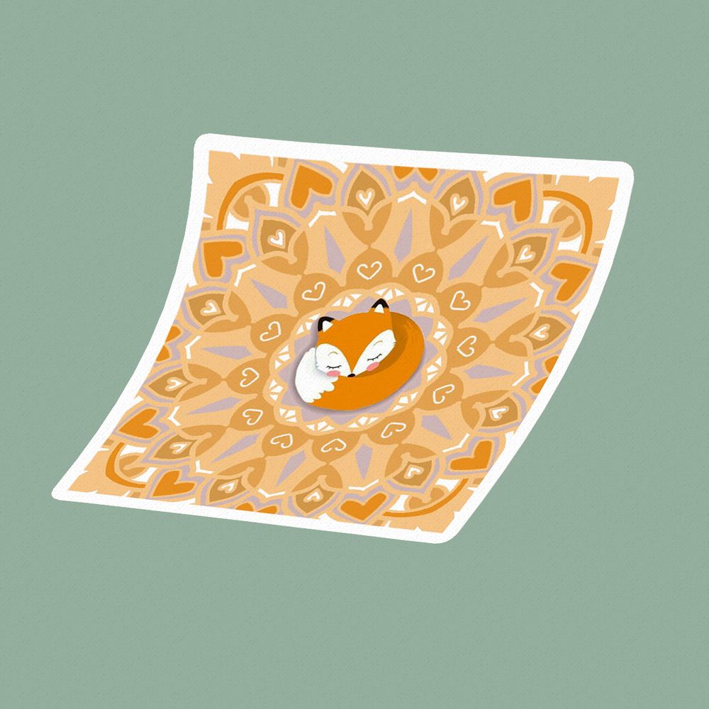 استیکر ORANGE FOX