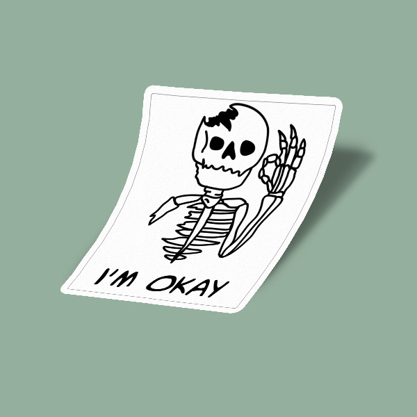 استیکر I'm ok
