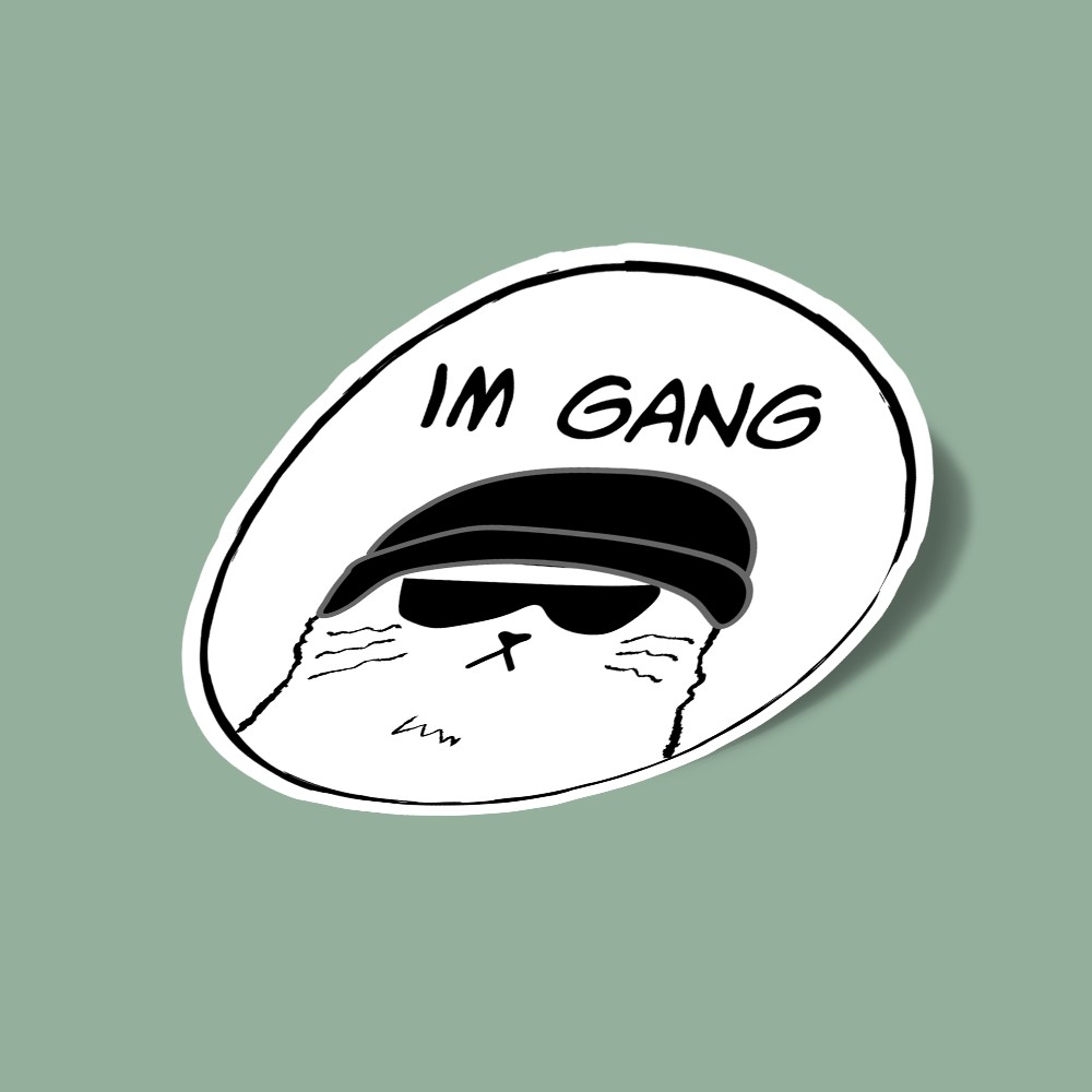 استیکر Cat - im GANG