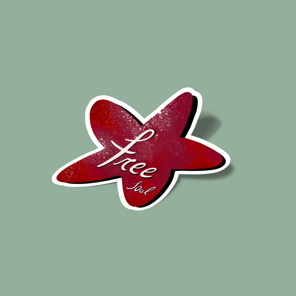 استیکر free soul