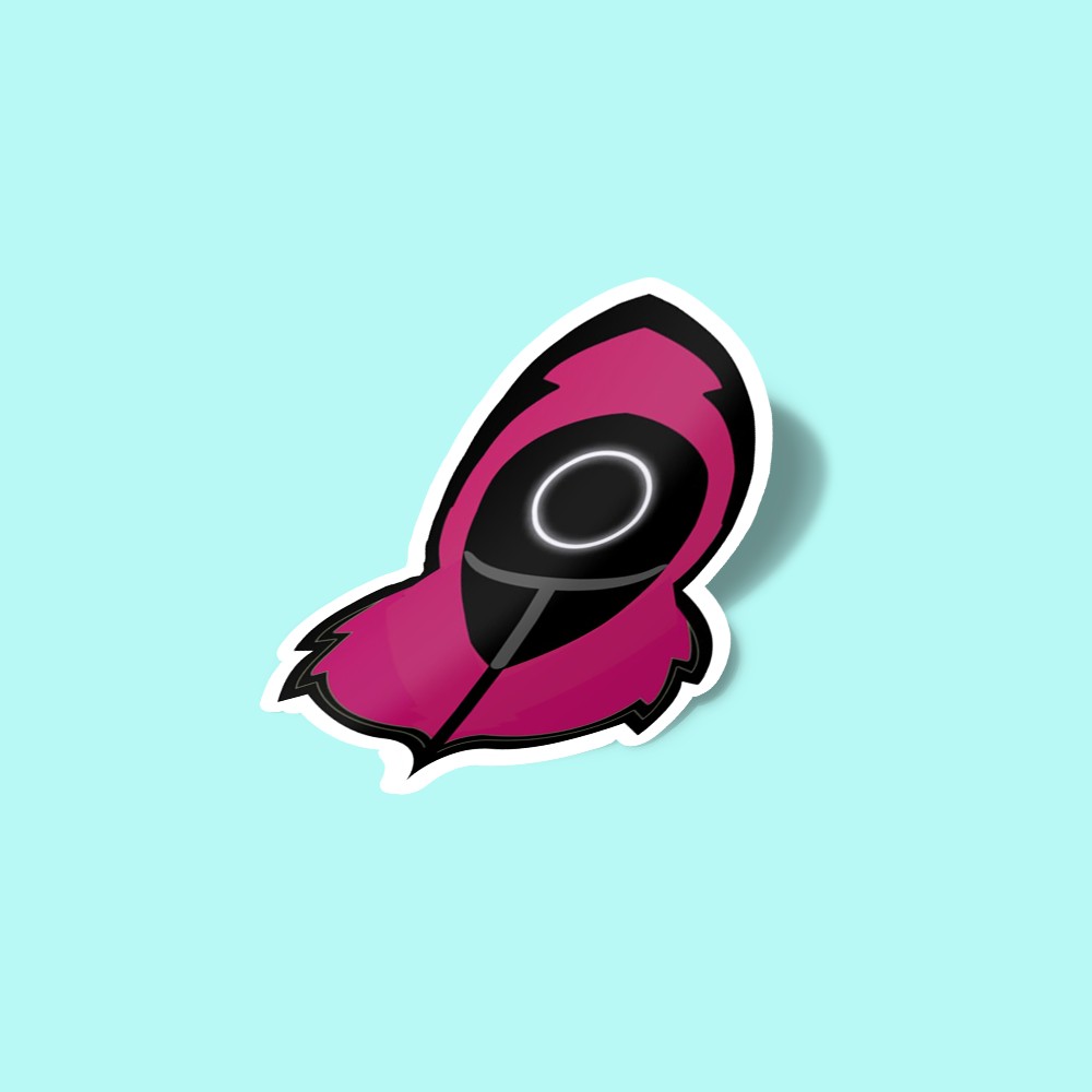 استیکر Squid Game Masked Soldier