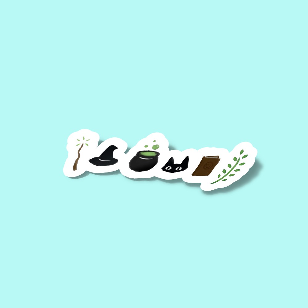 استیکر Witch Kit