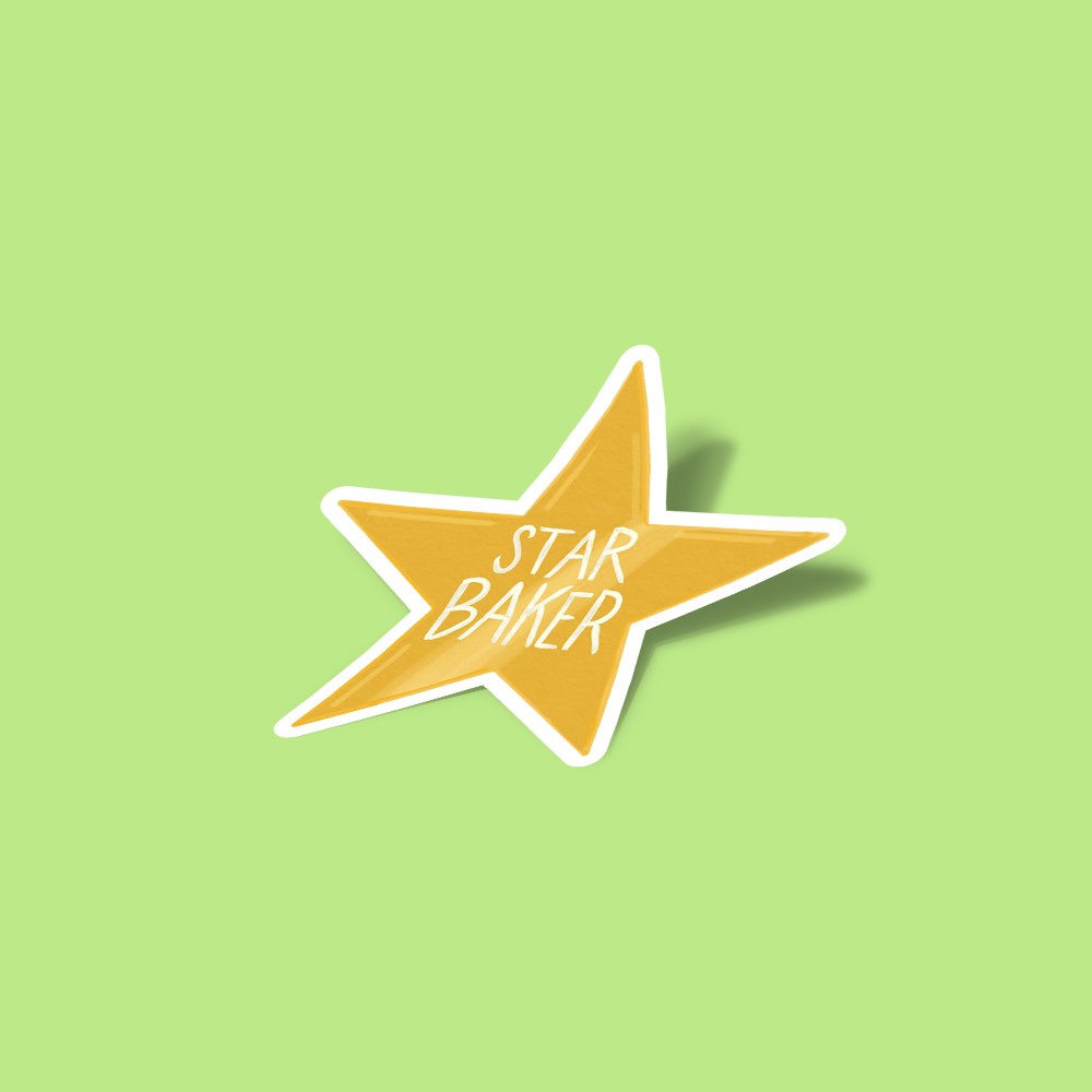استیکر Star Baker