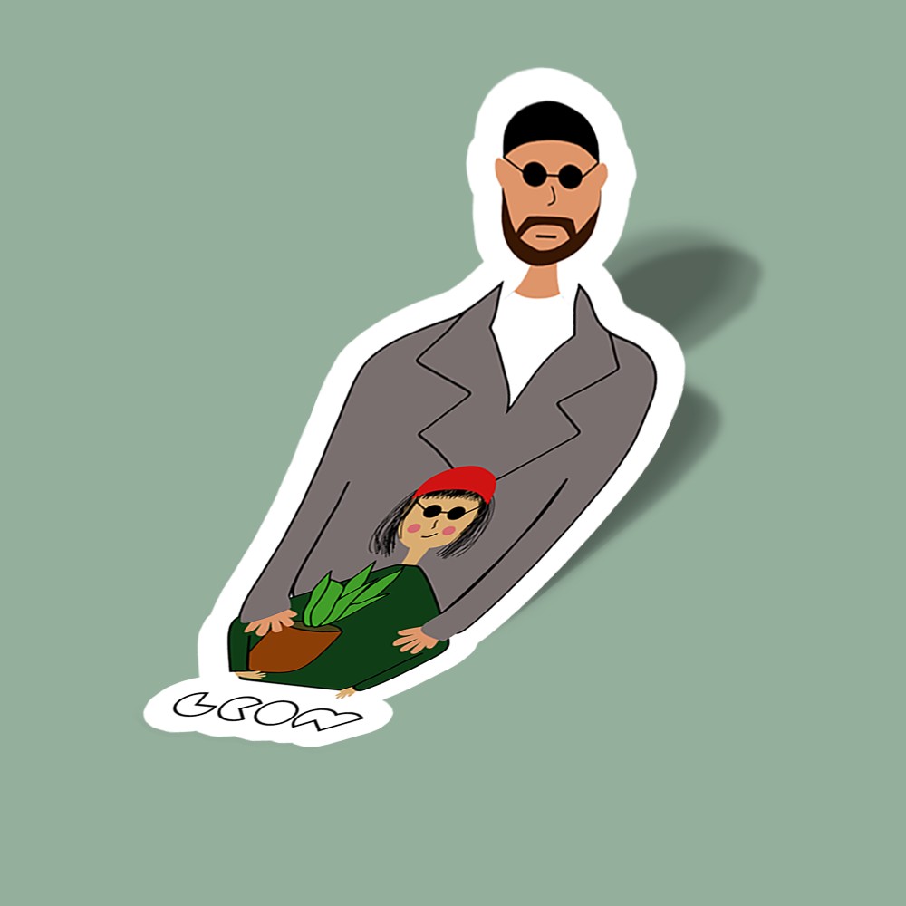 استیکر Leon