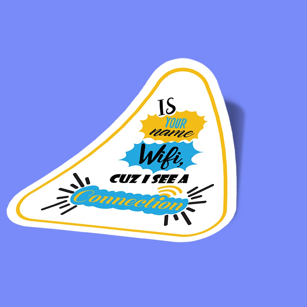 استیکر wifi connection