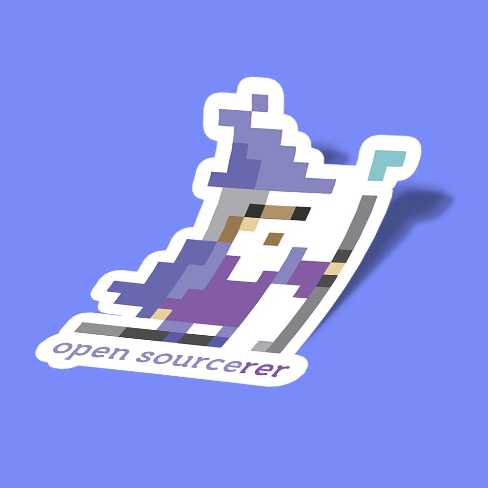 استیکر open sourcerer